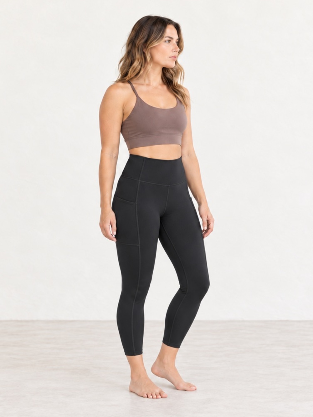 Girlfriend Collective Compressive Pocket Legging Black High Rise Sz 5X
